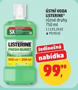 Penny Market Ústní voda listerine nabídka