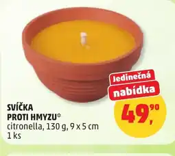 Penny Market Svíčka proti hmyzu nabídka
