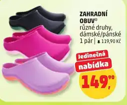Penny Market Zahradní obuv nabídka