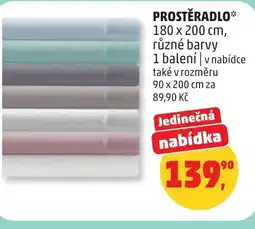 Penny Market Prostěradlo nabídka