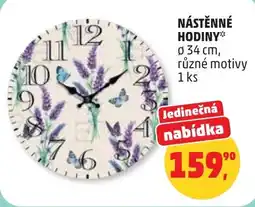 Penny Market Nástěnné hodiny nabídka