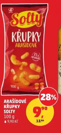 Penny Market Arašídové křupky solty nabídka