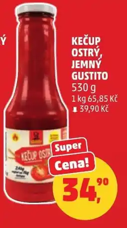 Penny Market Kečup ostrý, jemný gustito nabídka