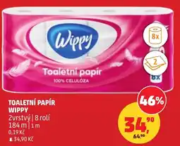 Penny Market Toaletní papír wippy nabídka