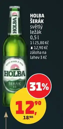 Penny Market Holba šerák světlý ležák nabídka