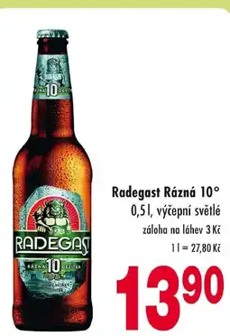 Qanto Radegast Rázná 10° nabídka