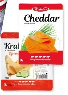 Qanto Cheddar plátky Sýr Kralevic 45% nabídka