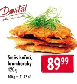 Qanto Směs kuřecí, bramboráky nabídka