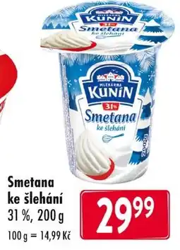 Qanto Smetana ke šlehání 31% nabídka