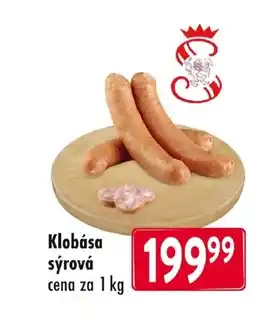 Qanto Klobása sýrová nabídka