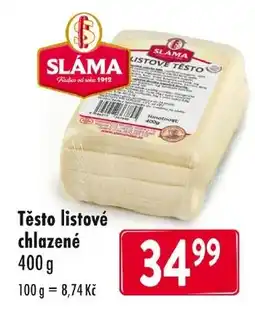 Qanto Těsto listové chlazené nabídka
