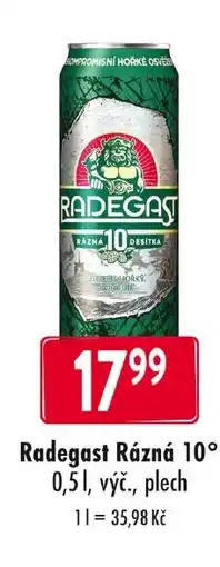 Qanto Radegast Rázná 10° nabídka