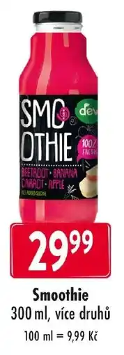 Qanto Smoothie nabídka