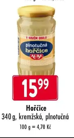 Qanto Hořčice, kremžská, plnotučná nabídka