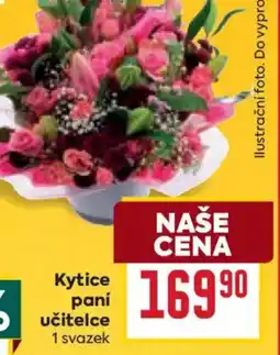 Billa Kytice paní učitelce nabídka