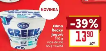 Billa Olma Recky jogurt nabídka