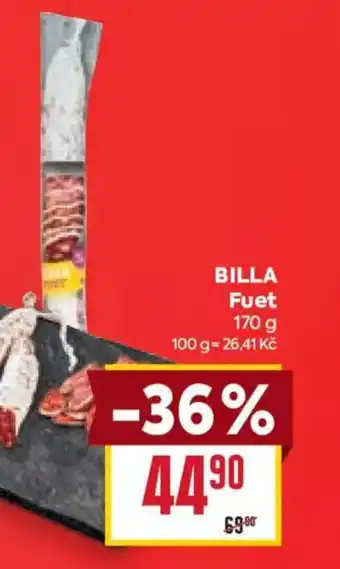 Billa BILLA Fuet nabídka