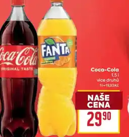 Billa Coca-Cola nabídka