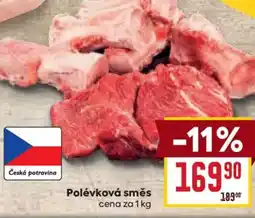 Billa Polévková směs nabídka