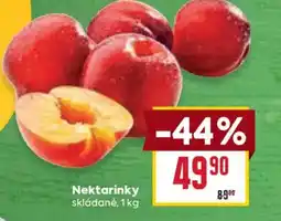 Billa Nektarinky nabídka