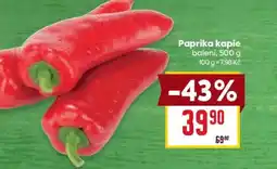 Billa Paprika kapie nabídka