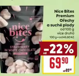 Billa Nice Bites Premium Ořechy a suché plody nabídka