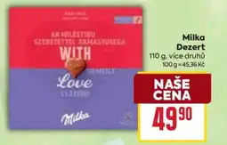 Billa Milka Dezert nabídka