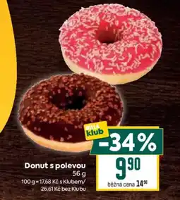 Billa Donut s polevou nabídka