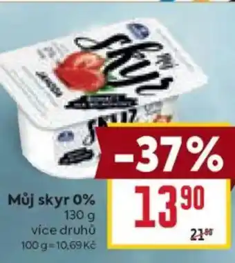Billa Můj skyr 0% nabídka