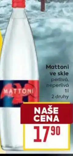 Billa Mattoni ve skle nabídka