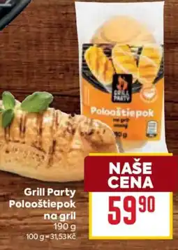 Billa Grill Party Polooštiepok na gril nabídka