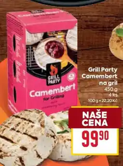 Billa Grill Party Camembert na gril nabídka