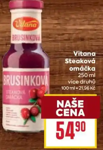Billa Vitana Steaková omáčka nabídka