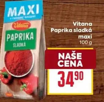 Billa Vitana Paprika sladká maxi nabídka