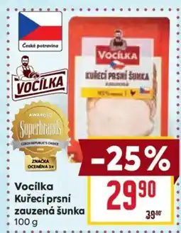 Billa Vocilka Kuřecí prsní zauzená šunka nabídka