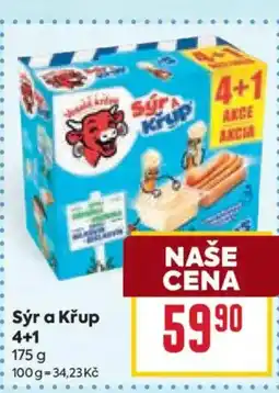 Billa Sýr a Křup 4+1 nabídka