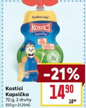 Billa Kostíci Kapsička nabídka