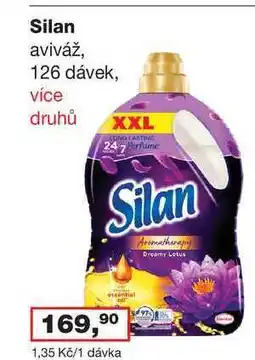 Ráj drogerie Silan 126 dávek nabídka