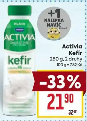 Billa Activia Kefír nabídka