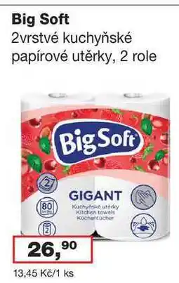 Ráj drogerie Big Soft 2 role nabídka