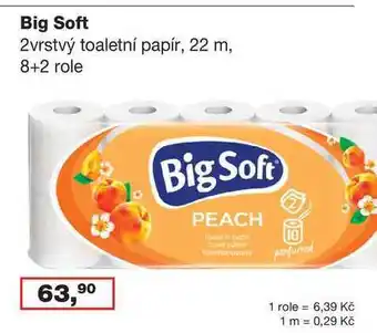 Ráj drogerie Big Soft 8+2 role nabídka