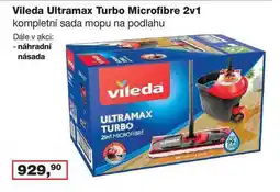 Ráj drogerie Vileda Ultramax Turbo Microfibre 2v1 nabídka