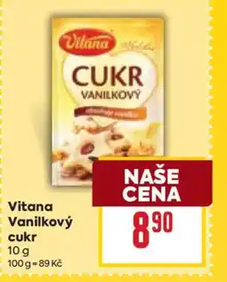 Billa Vitana Vanilkový cukr nabídka
