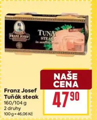 Billa Franz Josef Tuňák steak nabídka
