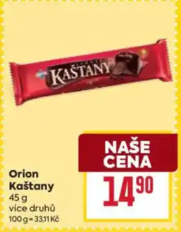 Billa Orion Kaštany nabídka
