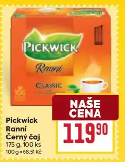Billa Pickwick Ranní Černý čaj nabídka