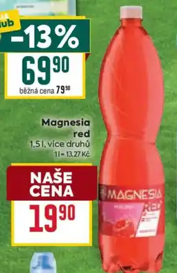 Billa Magnesia red nabídka