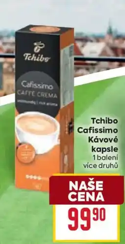 Billa Tchibo Cafissimo Kávové kapsle nabídka