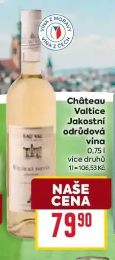 Billa Château Valtice Jakostní odrůdová vína nabídka