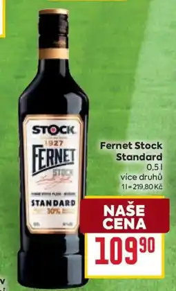 Billa Fernet Stock Standard nabídka